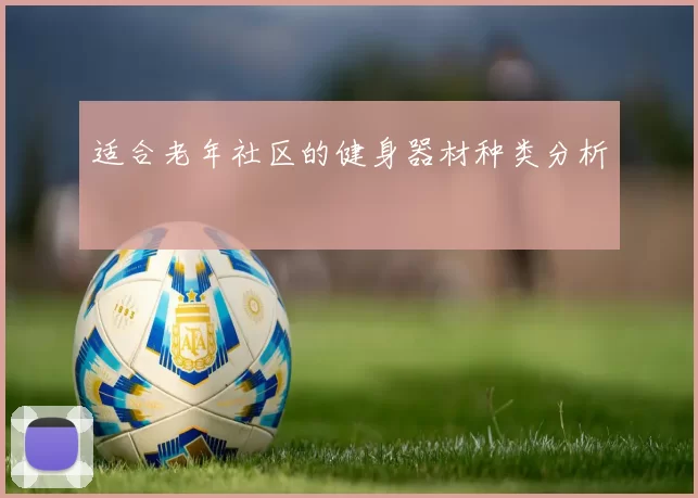 适合老年社区的健身器材种类分析