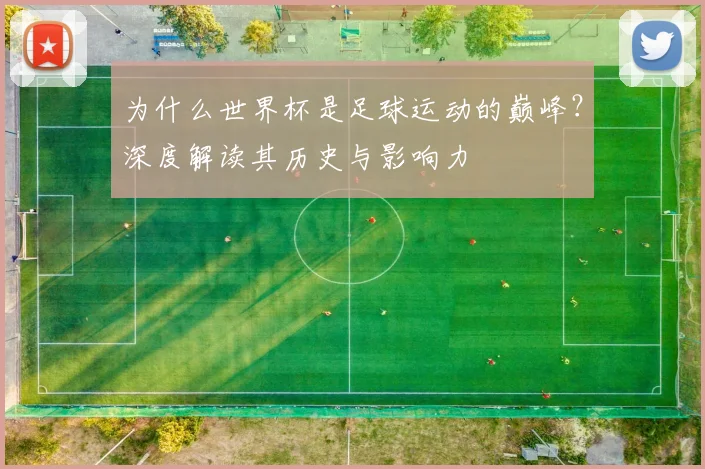 为什么世界杯是足球运动的巅峰?深度解读其历史与影响力