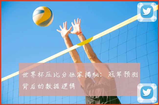 世界杯压比分独家揭秘：冠军预测背后的数据逻辑