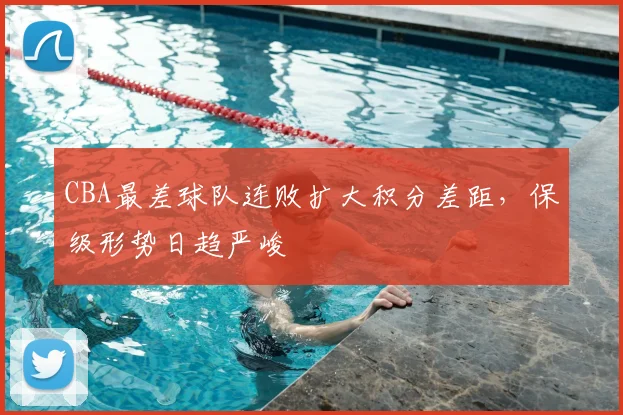 CBA最差球队连败扩大积分差距,保级形势日趋严峻