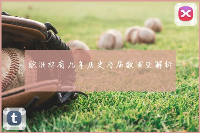 欧洲杯有几年历史与届数演变解析
