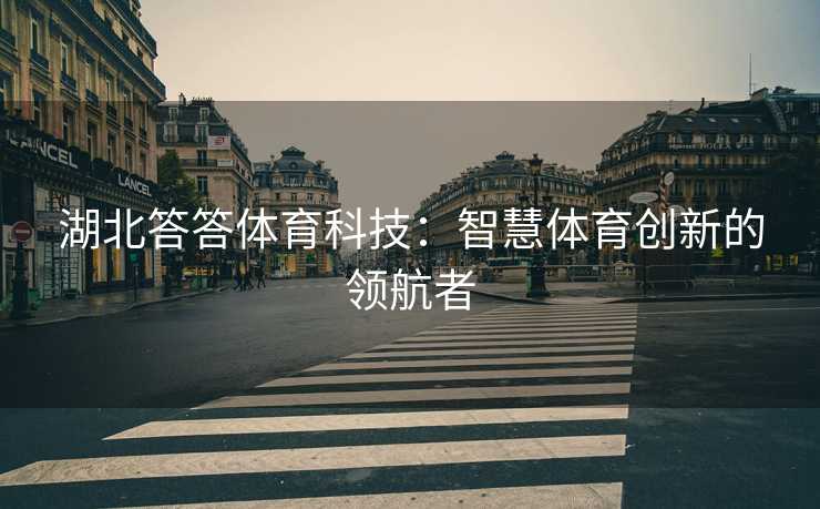 湖北答答体育科技：智慧体育创新的领航者